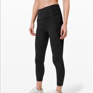 lulu lemon wunder under camo leggings